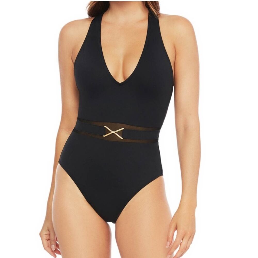 La Blanca Belted One Piece Swimsuit
Nwot $144